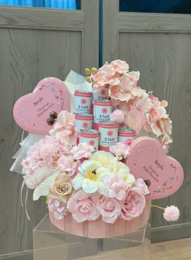 𝐏𝐈𝐍𝐊 𝐄𝐌𝐁𝐑𝐀𝐂𝐄 - Hoa chúc mừng