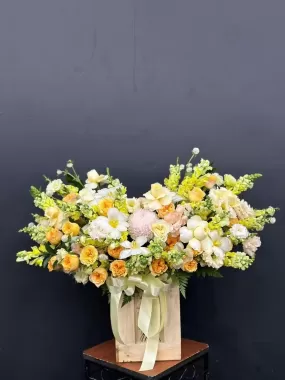 Giỏ hoa sang trọng - GS40